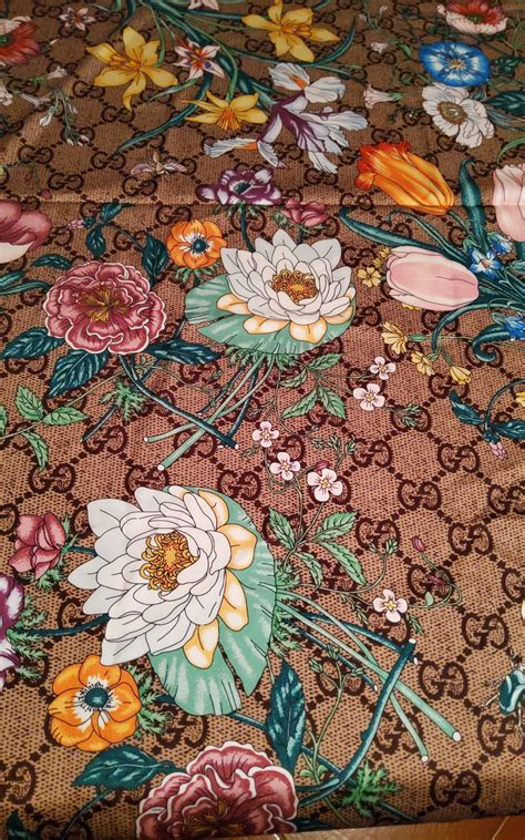 amazing gucci print|Gucci print fabric.